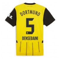 Borussia Dortmund Ramy Bensebaini #5 Fußballbekleidung Heimtrikot 2024-25 Kurzarm